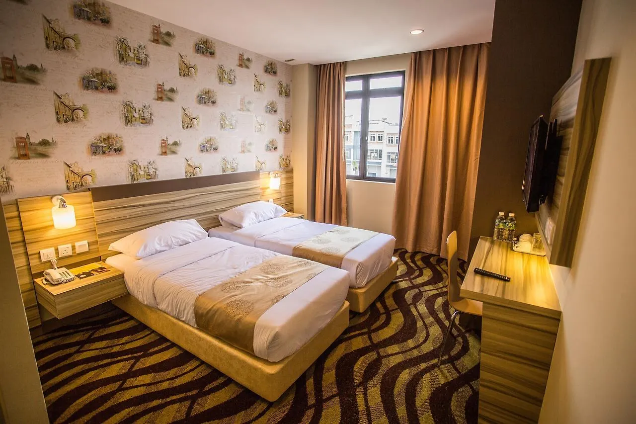 Hotel Zamburger Victory City Джохор-Бару